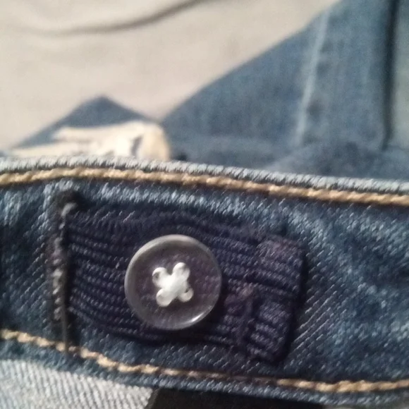 Sonoma Blue Skinny Jeans with Modern Fit And Embroidered Flowers - Picture 8 of 11